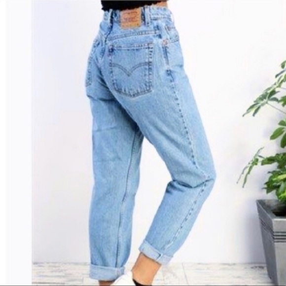 VERY RARE VINTAGE LEVI’S 950 Orange Tab Relaxed Fit Tapered Leg Jeans - Picture 9 of 15